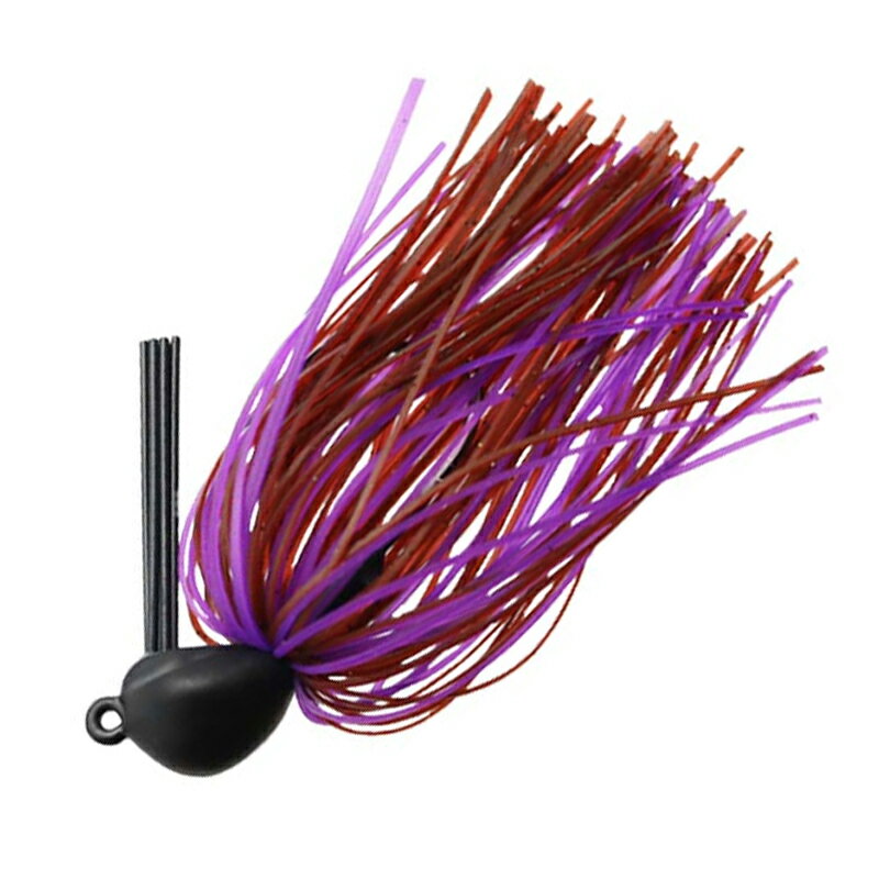 一誠(issei) AKラバージグ Jr. 9g #10 ブラウン/パープル