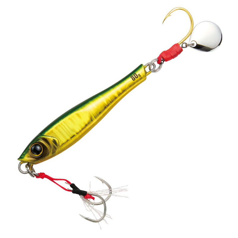 テイルウォーク(tail walk) YUMMY JIG TG 80g 03 WH グリーンゴールド