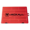 ジャッカル(JACKALL) タックルボックス 3000D L クリアレッド