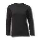 フリーノット(FREE KNOT) ハヤブサ フリーノット レイヤーテックアンダーシャツ 超厚手 Women's L 90 ブラック Y1659W-L-90(4)