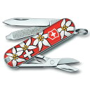 VICTORINOX(ビクトリノックス) 【国内正規品】クラシックSD 58mm エーデルワイス柄 0.6223.840(4)