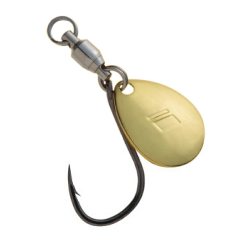 メジャークラフト 簡単ブレードフック スロータイプ M #001 ゴールド