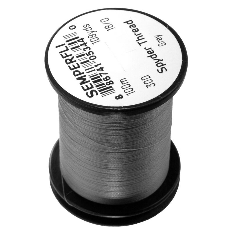 ティムコ(TIEMCO) センパーフライ スパイダースレッド 18/0 グレー 067000318105