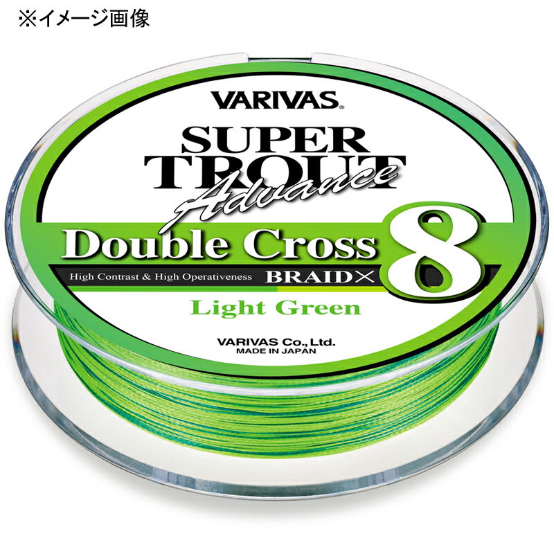 バリバス(VARIVAS) スーパートラウト アドバンスダブルクロスPE X8 100m 0.6号/9.6lb ライトグリーン