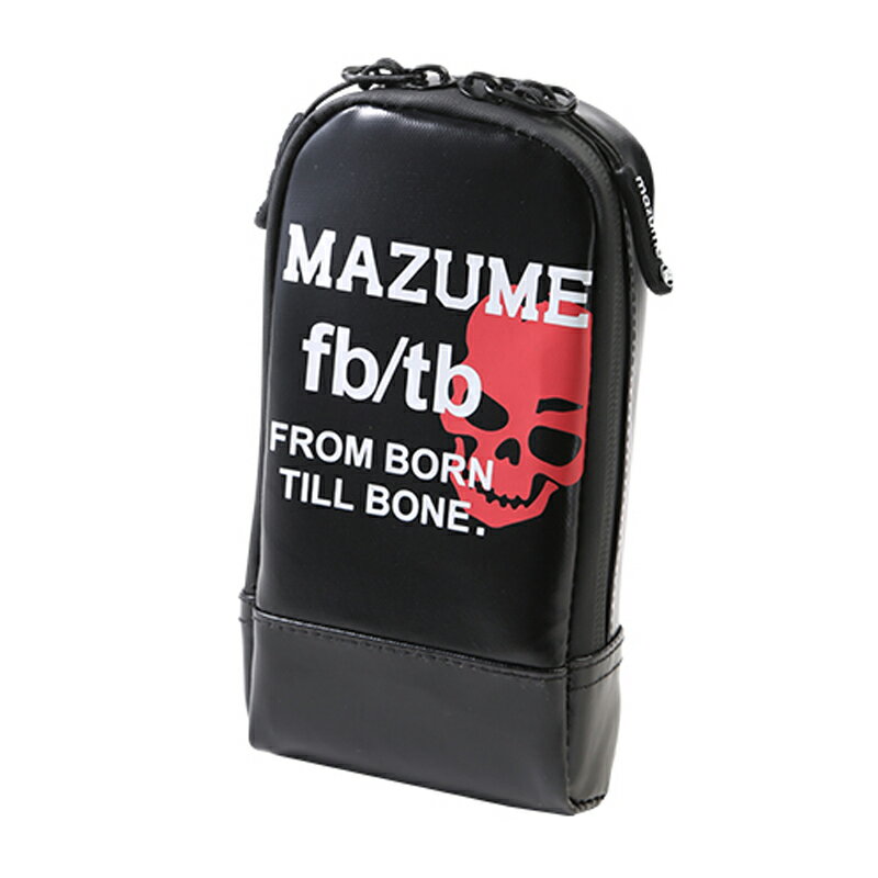 MAZUME(マズメ) mazume モバイルケース Slim ブラック×レッド MZAF-724