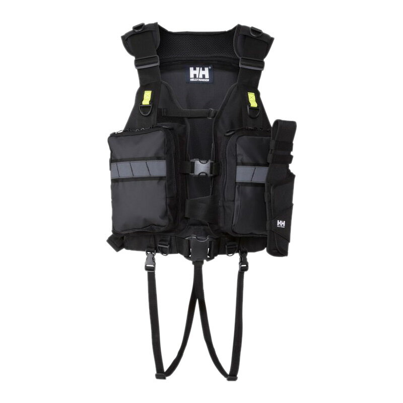 HELLY HANSEN(ヘリーハンセン) HHANGLER FLOATING VEST(HHアングラー フローティングベスト) フリー ブラック(K) HG12302