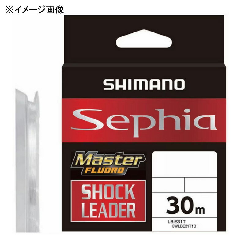 シマノ(SHIMANO) LB-E31T セフィア マスターフロロリーダー 30m 1.5号 クリア 769831