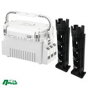 ダイワ(Daiwa) タックルボックス TB4000HS+ロッドスタンド TB30(お得な3点セット) ブラック