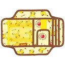 スケーター(skater) サンバイザーポケット 330×240mm ポケットモンスター CSVP1