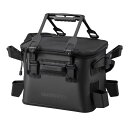 シマノ(SHIMANO) BK-024W ロッドレスト タックルバッグ (レスト4/ハードタイプ) 22L ブラック 875570