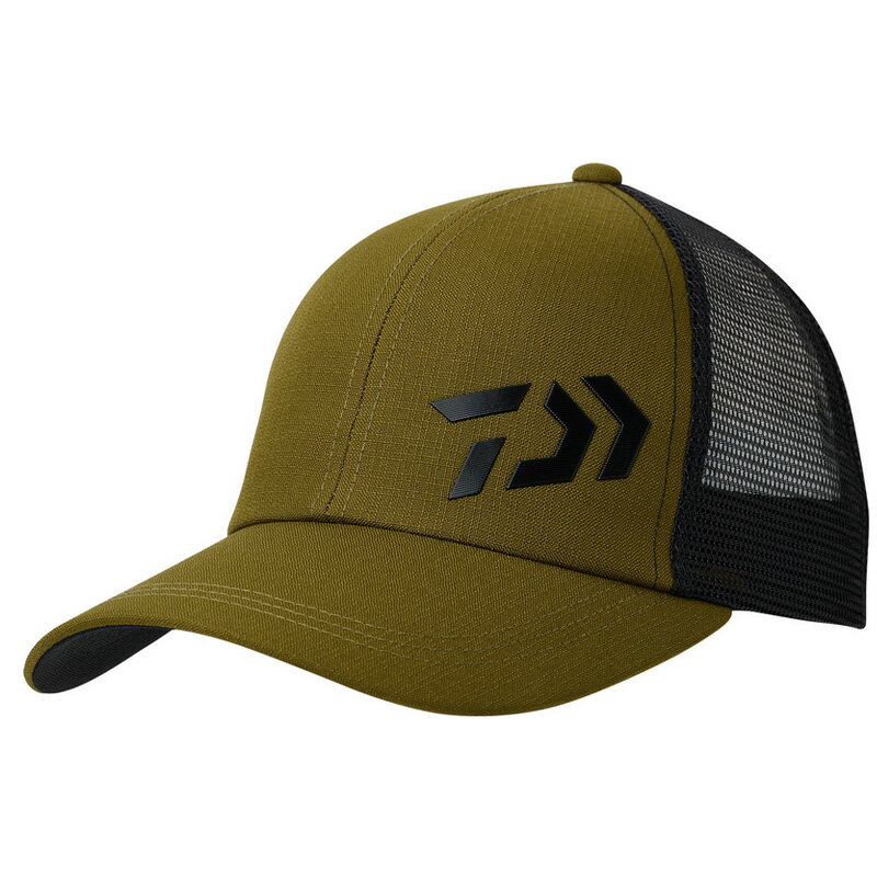 ダイワ(Daiwa) DC-6624 3Dロゴハーフメッシュキャップ フリー オリーブ 08382263