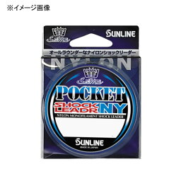 サンライン(SUNLINE) ソルティメイト ポケットショックリーダーNY 30m 6号/25lb クリア 565