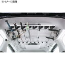 カーメイト(CAR MATE) IF18G ロッドホルダーG デュアルワイド8 積載本数8本!グリップアダプター付属 シルバー×ブラック IF18G