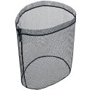 プロックス(PROX) 交換用ラバーコーティングネット(オーバル型) 40/深さ55cm ブラック PX940240K55