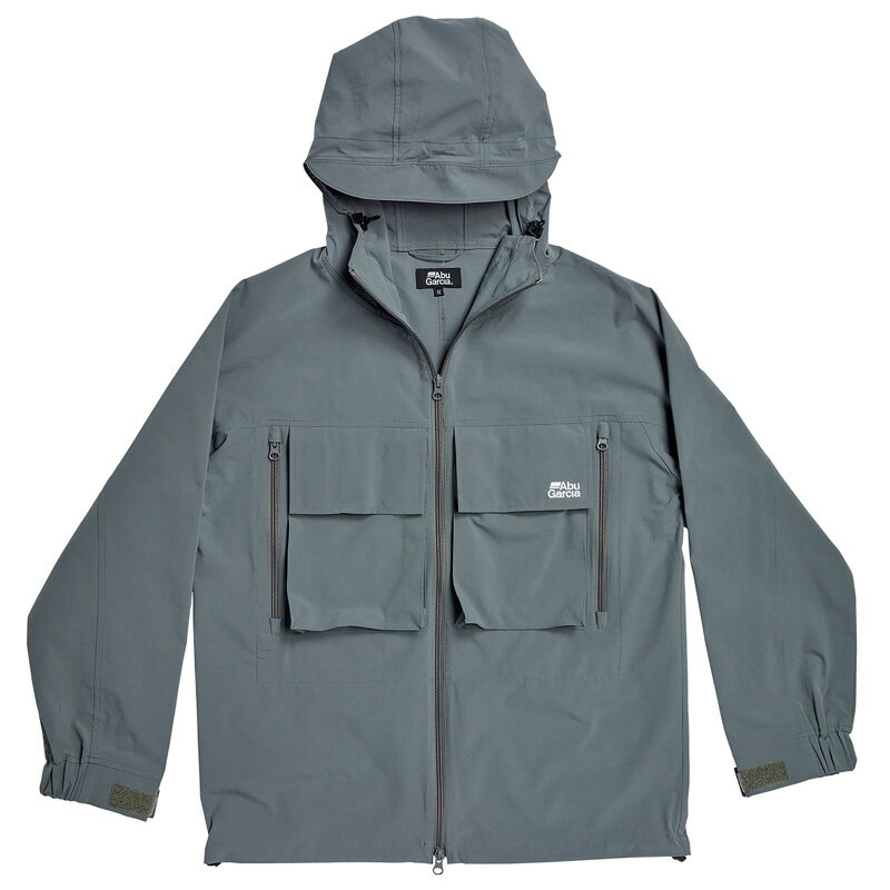 アブガルシア(Abu Garcia) ウォーターレジスタントフィッシングパーカー M グレー 1625529