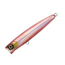 バスデイ(Bassday) バンジーポッパー 160 160mm H-141 レッドバッククリアー(4)