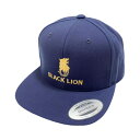 BLACK LION(ブラックライオン) BLACKLION MARK FLAT CAP フリー ネイビー