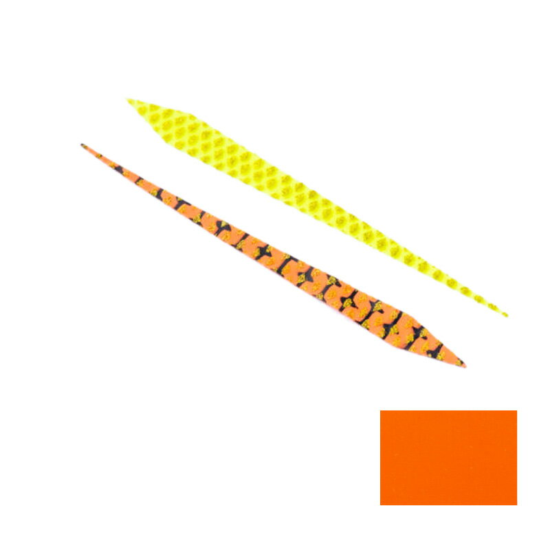 宮一釣漁具 桜一(オウカ) タイラバネクタイ 大鯛ストレート #1 蛍光オレンジ