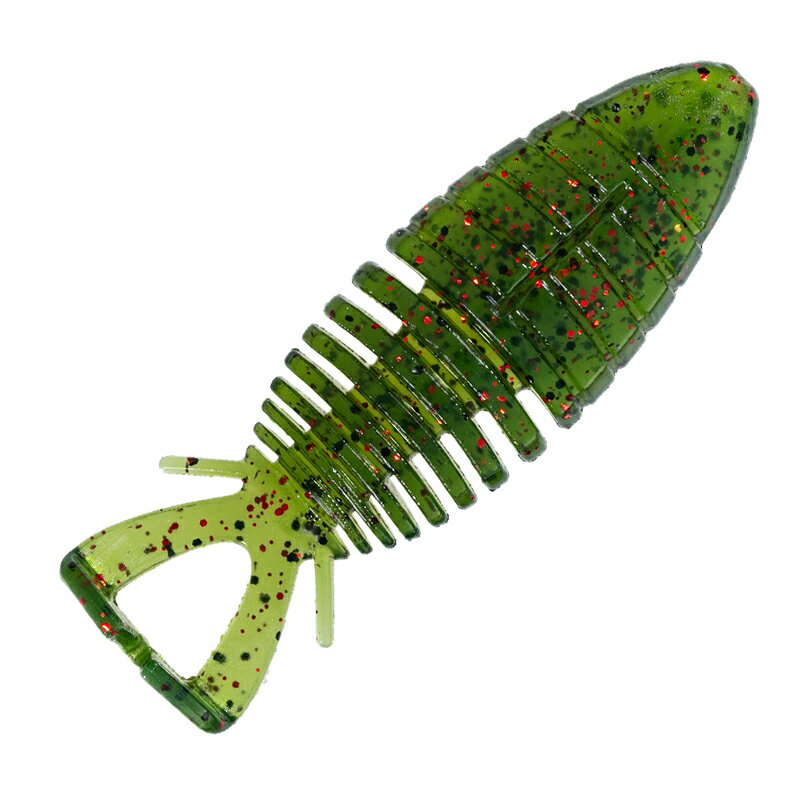 バレーヒル(ValleyHill) チェンジフラット 3.8インチ 16 ライトウォーターメロン×レッドフレーク