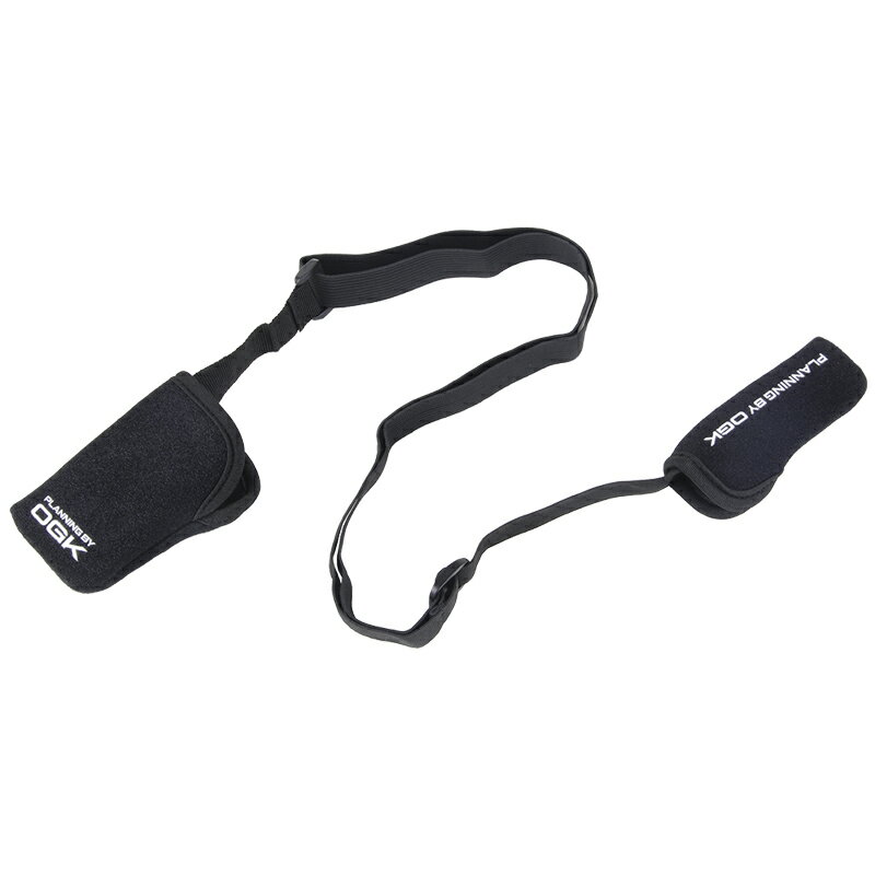 大阪漁具(OGK) クロロプレン2ピーストップバットカバー ブラック OG218K