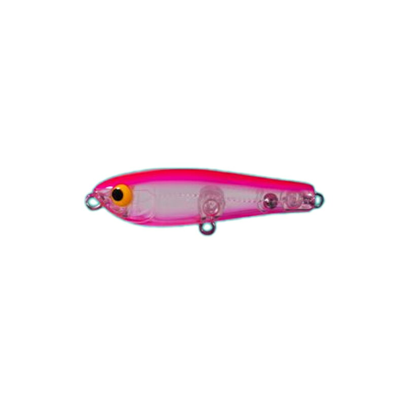 タックルハウス(TACKLE HOUSE) elfin(エルフィン) プラティ(シングルフック) 45mm #05 クリアピンク