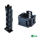 メイホウ(MEIHO) 明邦 ロッドスタンド BM-300 Light+マルチホルダーBM-30【お得な2点セット】 クリアブラック×ブラック