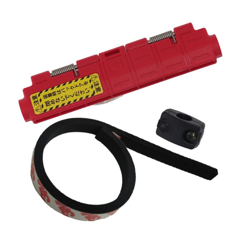 カーメイト(CAR MATE) バックドアストッパー15 トヨタ ハイエース 200系 トヨタ レジアスエース 200系 標準ボディ レッド BU802(2)