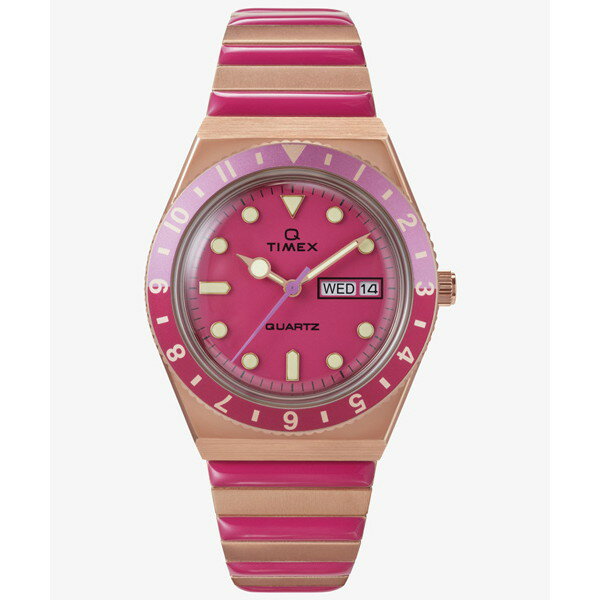 TIMEX(タイメックス) 【国内正規品】Q TIMEX ピンク×ローズゴールド tw2w41000
