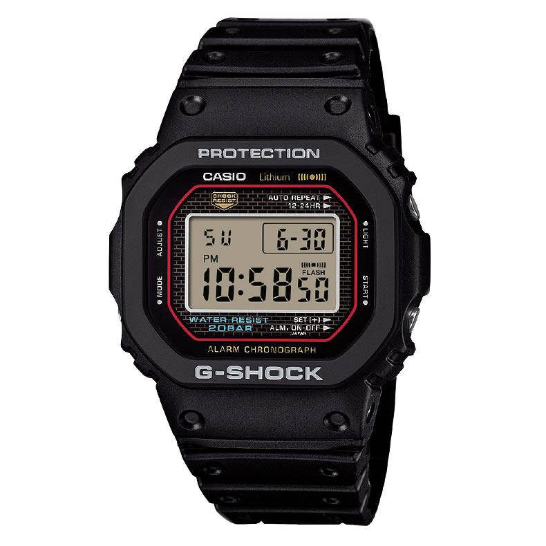 G-SHOCK(ジーショック) 【国内正規品】DW-5000R-1AJF 20気圧防水 ブラック DW-5000R-1AJF