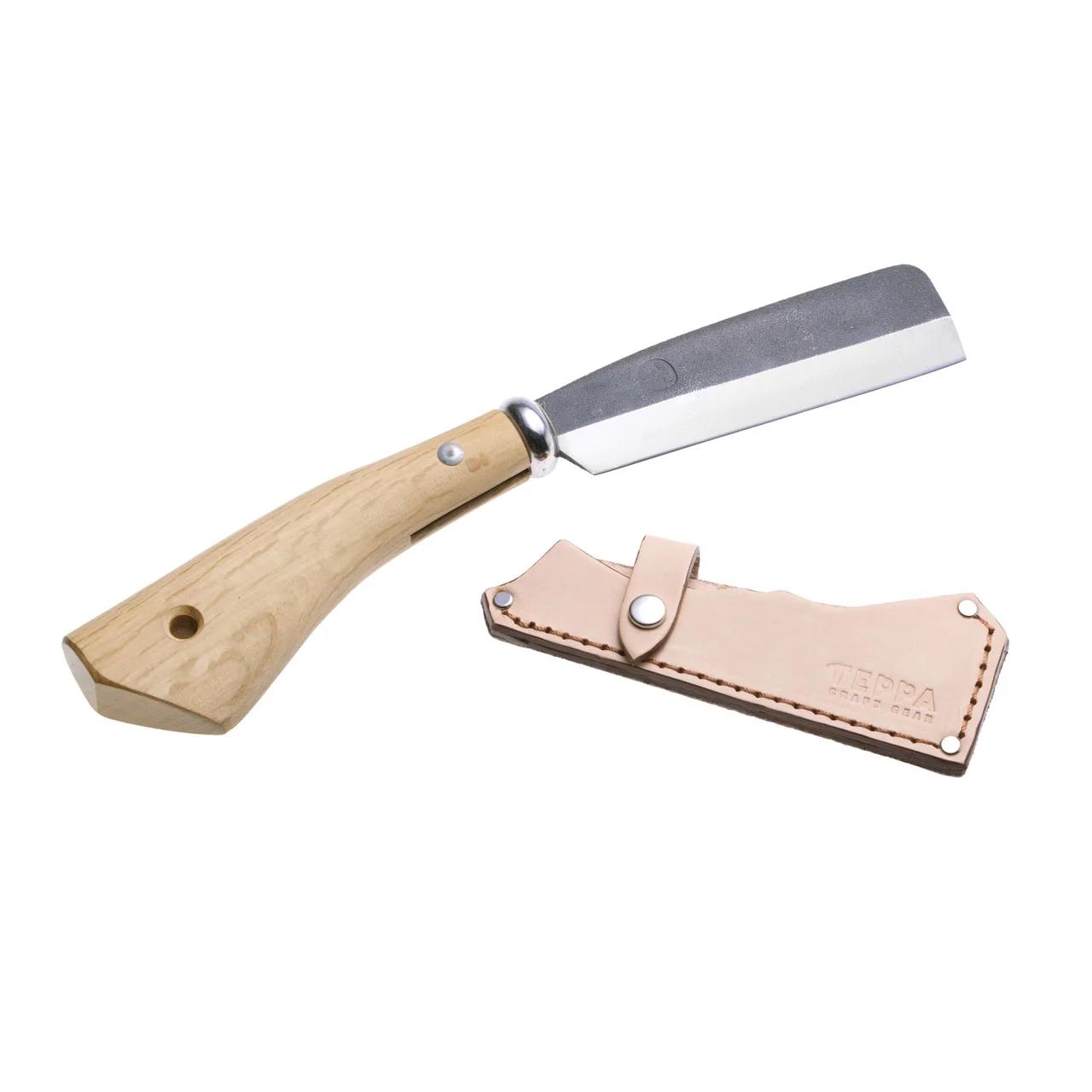 TEPPA(テッパ) 【数量限定】焚火鉈 角田 ヌメ革シリーズ 14041