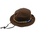 カブー KAVU(カブー) Strap Bucket Hat(ストラップ バケット ハット) S チョコレート 11863452