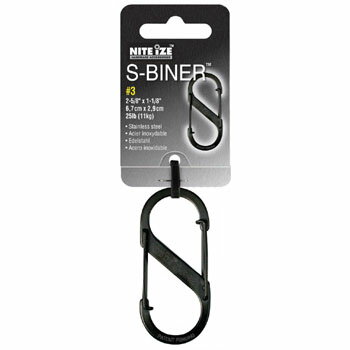 NITEIZE(ナイトアイズ) Sビナ サイズ3 ブラック 46374