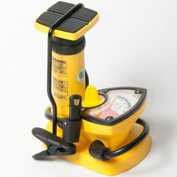 パナレーサー(Panaracer) フットポンプ SG規格対応品 FTP-YBG-S 自転車/サイクル/浮き輪/空気入れ イエロー FTP-YBG-S