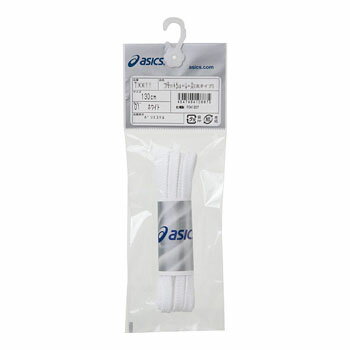 アシックス(asics) TXX116 フラットシューレース(細タイプ) 130cm 01(ホワイト) TXX116 アシックス(asics) TXX116 フラットシューレース(細タイプ) 130cm 01(ホワイト) TXX116