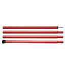 スノーピーク(snow peak) ウイングポール 240cm レッド TP-002RD