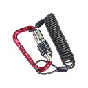 GIZA PRODUCTS(ギザプロダクツ) カラビナ コンビネーションロック 3x1802mm RED LKW21902