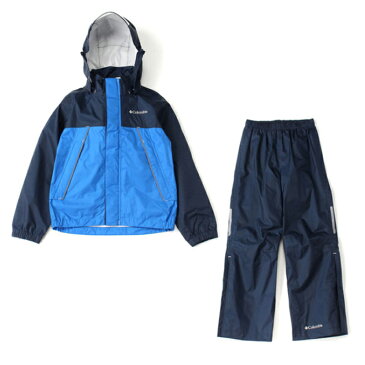 Columbia(コロンビア) シンプソン サンクチュアリ ユース レインスーツ キッズ M 425(COLUMBIA NAVY) PY0072