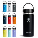 HYDRO FLASK(ハイドロ フラスク) HYDRATION 16oz WIDE MOUTH 16oz 20(BLACK) 5089022