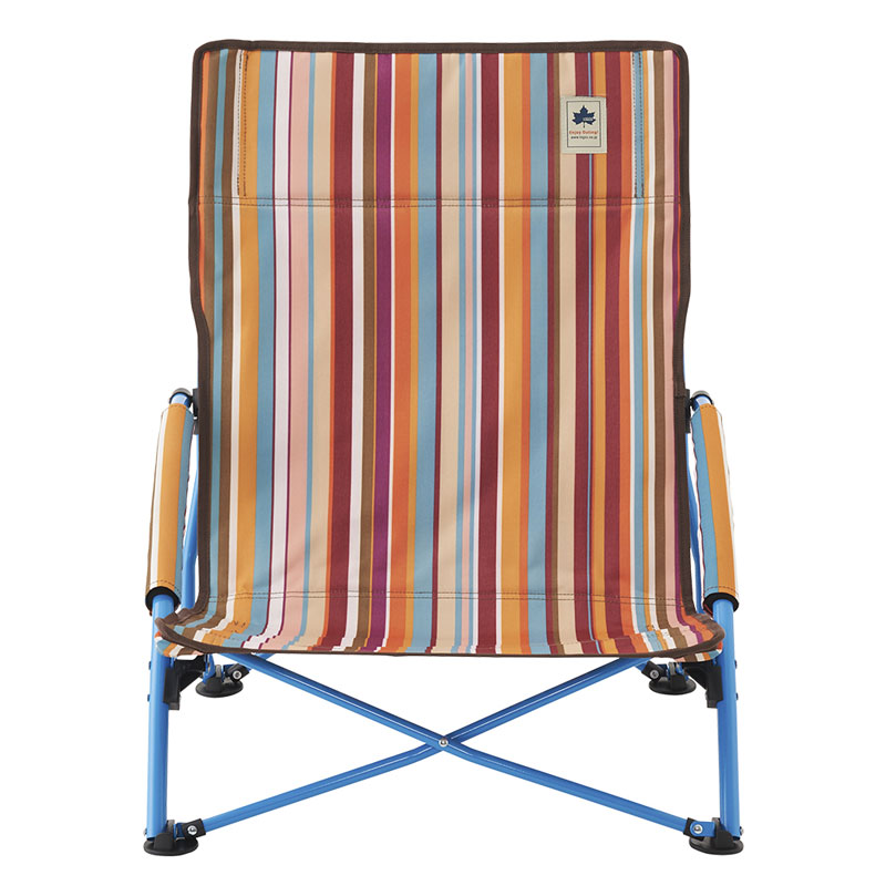 ロゴス(LOGOS) ストライプ あぐらチェア-AH オレンジ 73173027通販格安セール情報 楽天 通販