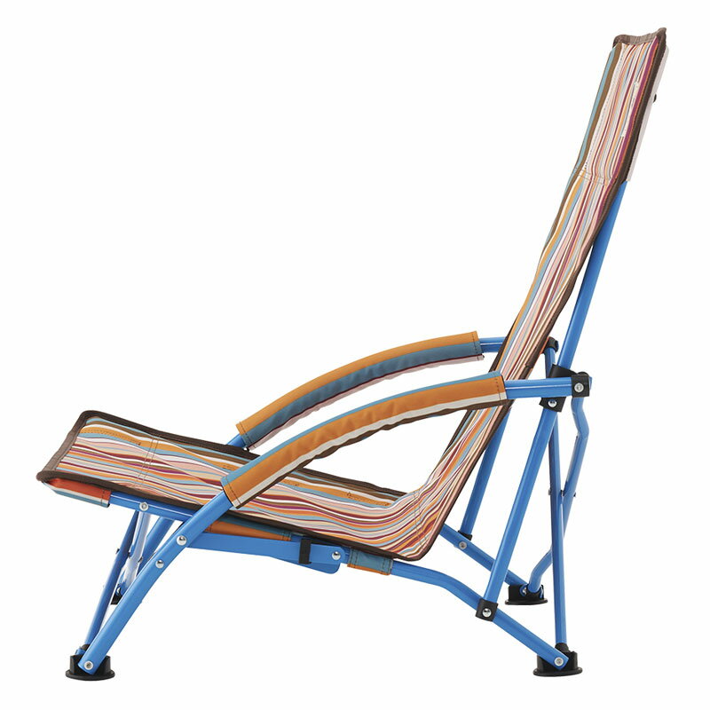 ロゴス(LOGOS) ストライプ あぐらチェア-AH オレンジ 73173027通販格安セール情報 楽天 通販