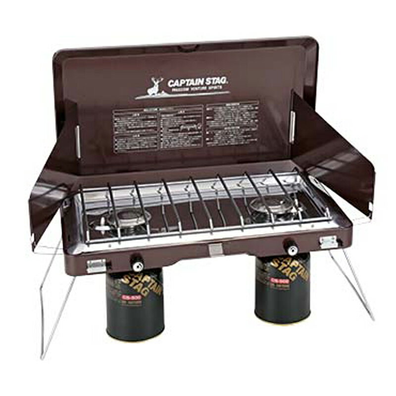 キャプテンスタッグ(CAPTAIN STAG) エクスギア ガスツーバーナーコンロ UF-17通販格安セール情報 楽天 通販