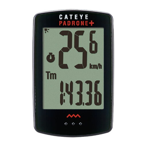 キャットアイ(CAT EYE) PADRONE+ サイクルコンピューター サイクル/自転車 ブラック CC-PA110W キャットアイ(CAT EYE) PADRONE+ サイクルコンピューター サイクル/自転車 ブラック CC-PA110W