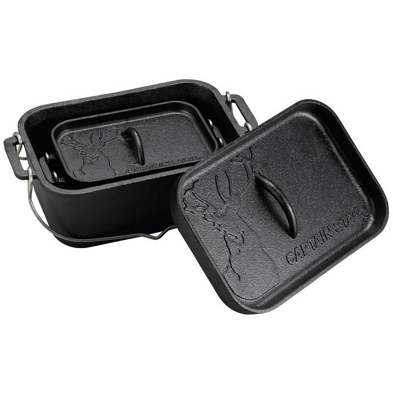 キャプテンスタッグ(CAPTAIN STAG) 角型ダッチオーブン UG-3063通販格安セール情報 楽天 通販