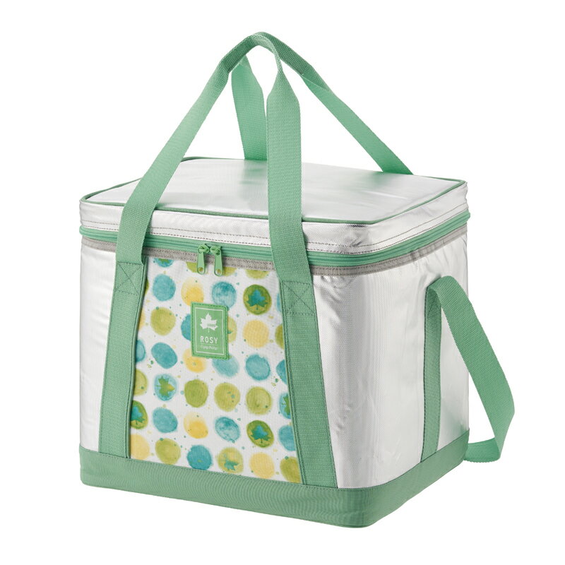 ロゴス(LOGOS) ROSY 抗菌・insul10 ソフトクーラー25 リーフ 81670413