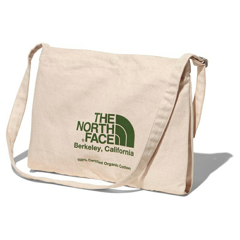 THE NORTH FACE(ザ・ノース・フェイス) 【22春夏】MUSETTE BAG(ミュゼット バッグ) ONE SIZE ナチュラル×ガーデングリーン(GG) NM82041