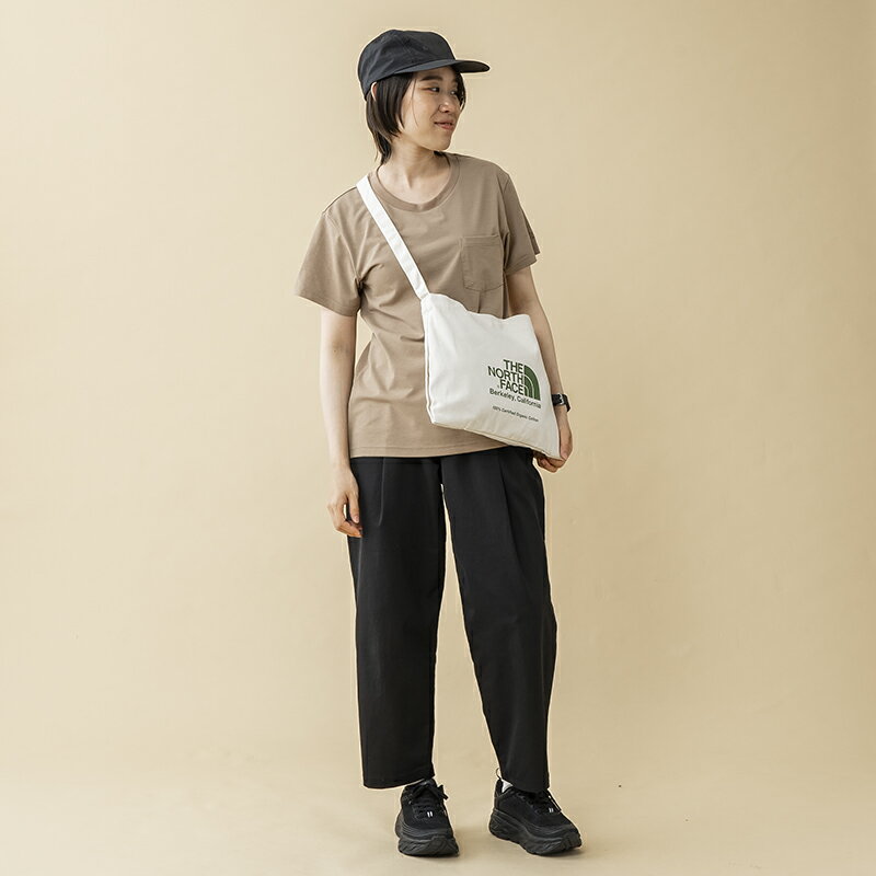 THE NORTH FACE(ザ・ノース・フェイス) 【22春夏】MUSETTE BAG(ミュゼット バッグ) ONE SIZE ナチュラル×ガーデングリーン(GG) NM82041