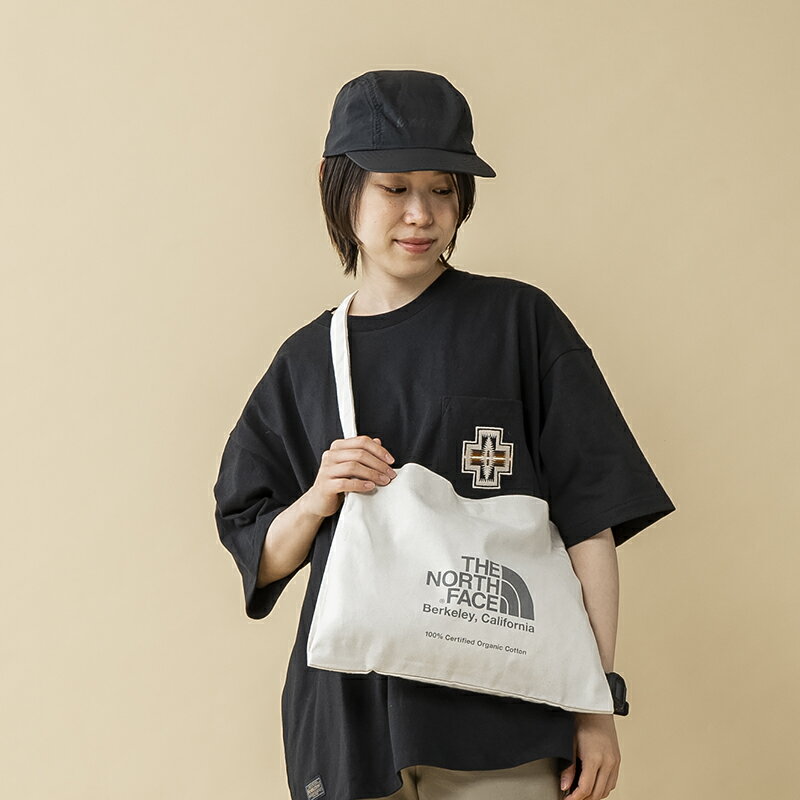 THE NORTH FACE(ザ・ノース・フェイス) 【22春夏】MUSETTE BAG(ミュゼット バッグ) ONE SIZE ナチュラル×ジンクグレー(ZG) NM82041