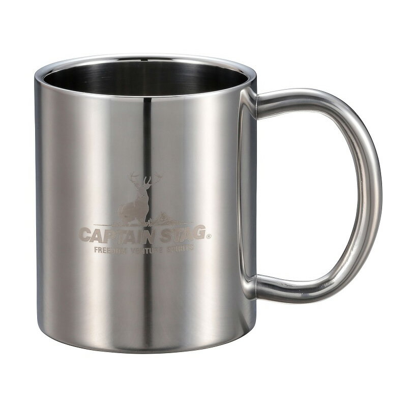 キャプテンスタッグ(CAPTAIN STAG) NEWパラオ Wステンマグカップ250 250ml UH-2006