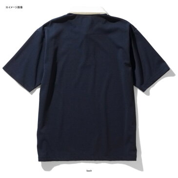 THE NORTH FACE(ザ・ノースフェイス) S/S RUGBY POLO(ラグビー ポロシャツ) Men's L Z(ミックスグレー) NT22035