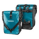 ORTLIEB(オルトリーブ) 【正規品】スポーツローラー QL2.1(ペア) サイクルバッグ キャリアバッグ 防水 25L(ペア) ペトロール OR-F6309